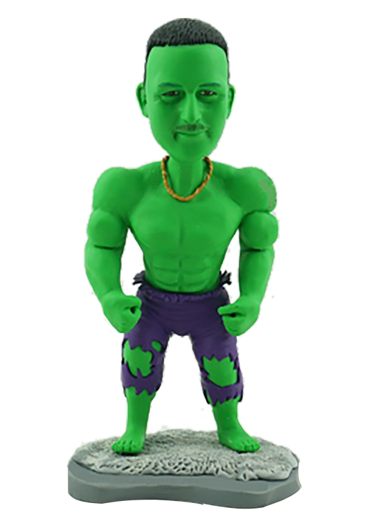 Custom Hulk Bobblehead