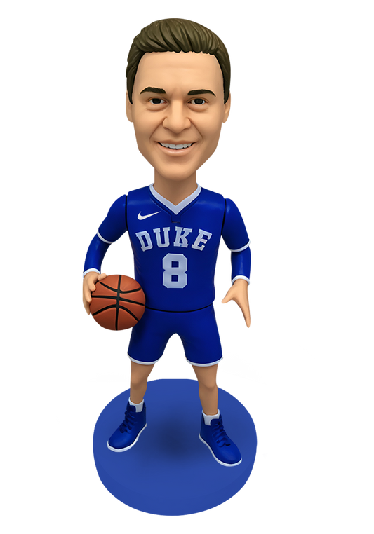 Duke Basketball Buddy Custom Bobblehead-1
