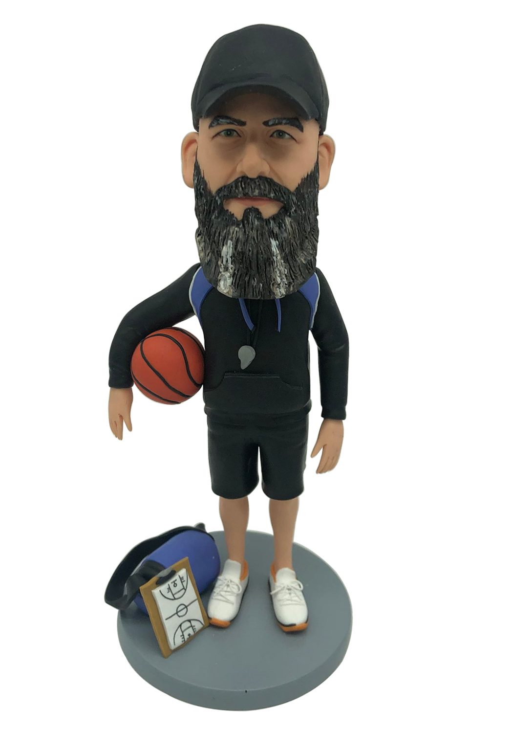 Basketball Coach Custom Bobblehead-1