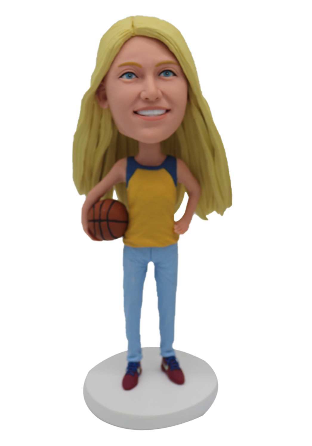 Basketball Girl Custom Bobblehead-2
