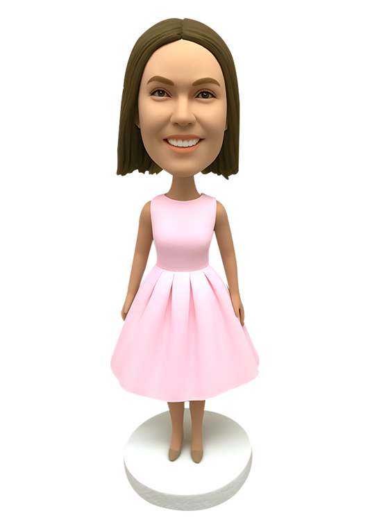 Bridesmaid Custom Bobblehead-3