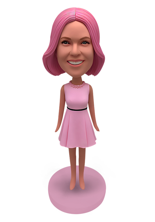 Bridesmaid Custom Bobblehead-4