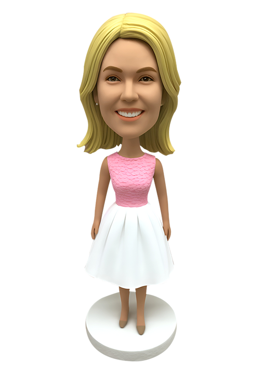 Bridesmaid Custom Bobblehead-5