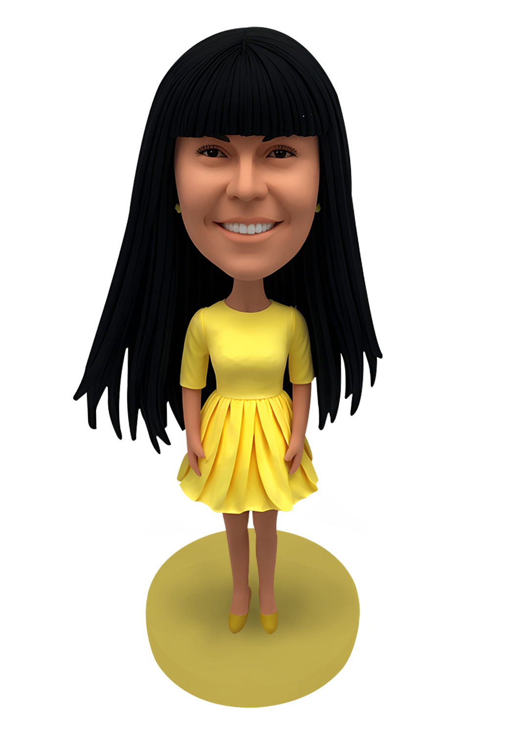 Bridesmaid Custom Bobblehead-6