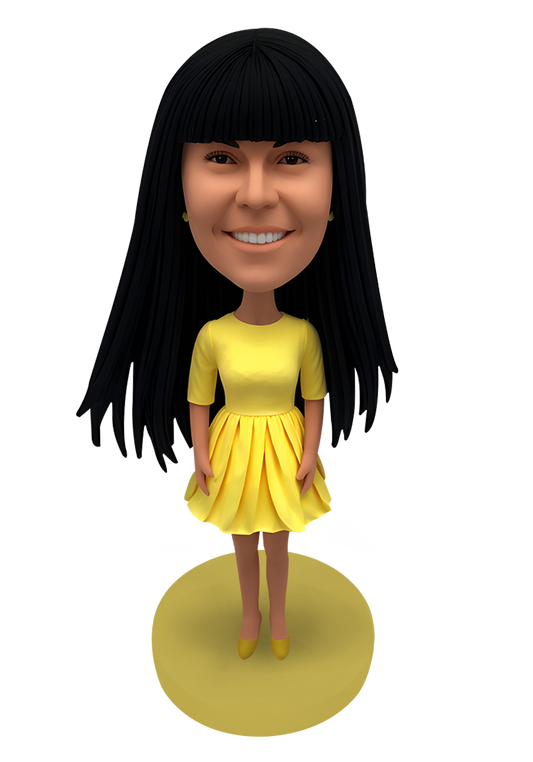 Bridesmaid Custom Bobblehead-6