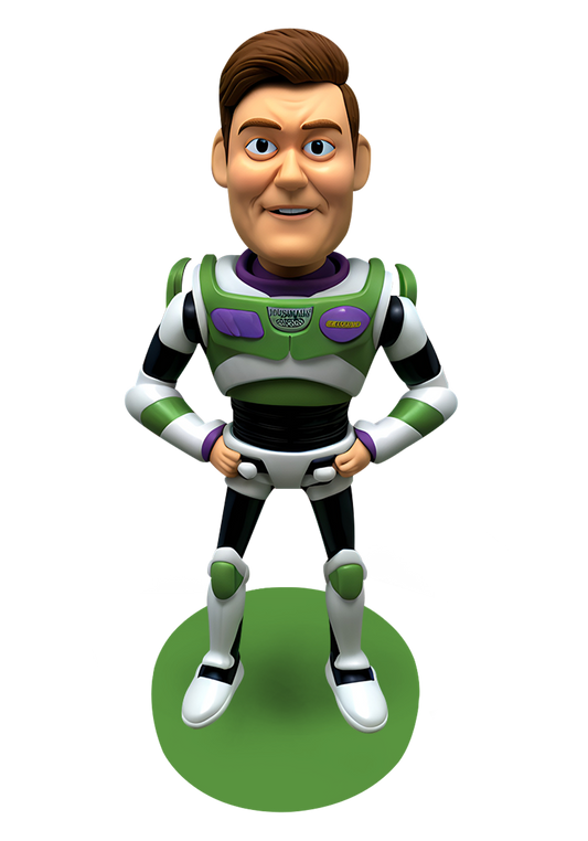 Buzz Lightyear Style Custom Bobblehead