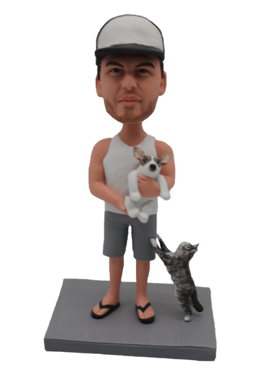 Cats Lover Custom Bobblehead