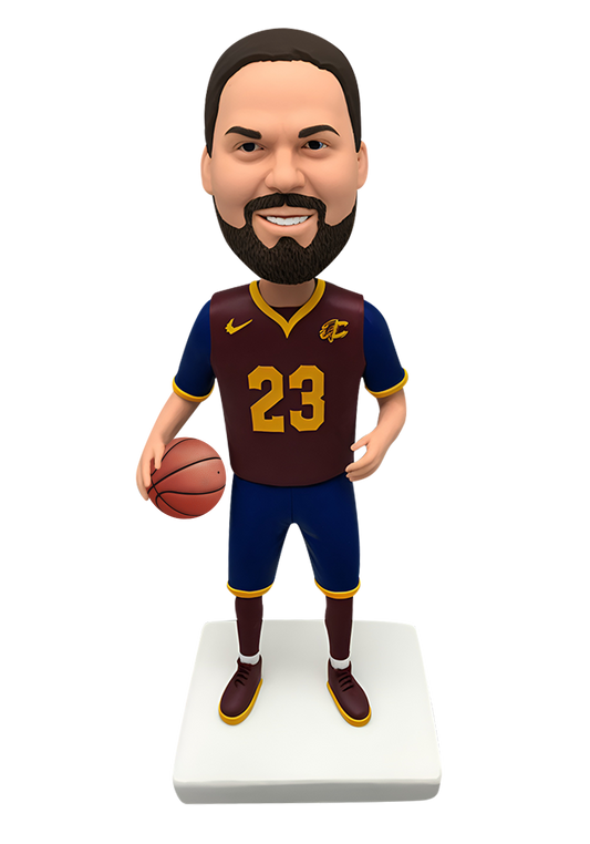 Cavaliers Basketball Fan Custom Bobblehead-1