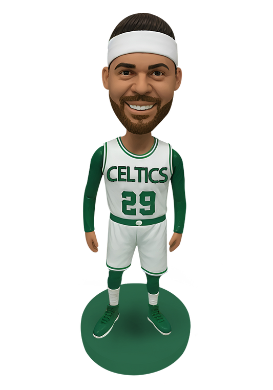 Celtics Basketball Fan Custom Bobblehead