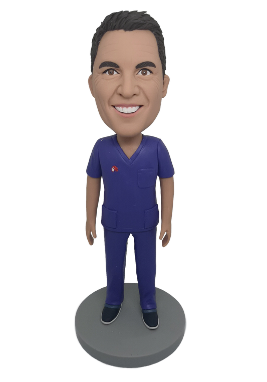 Custom Dentist Bobblehead-6