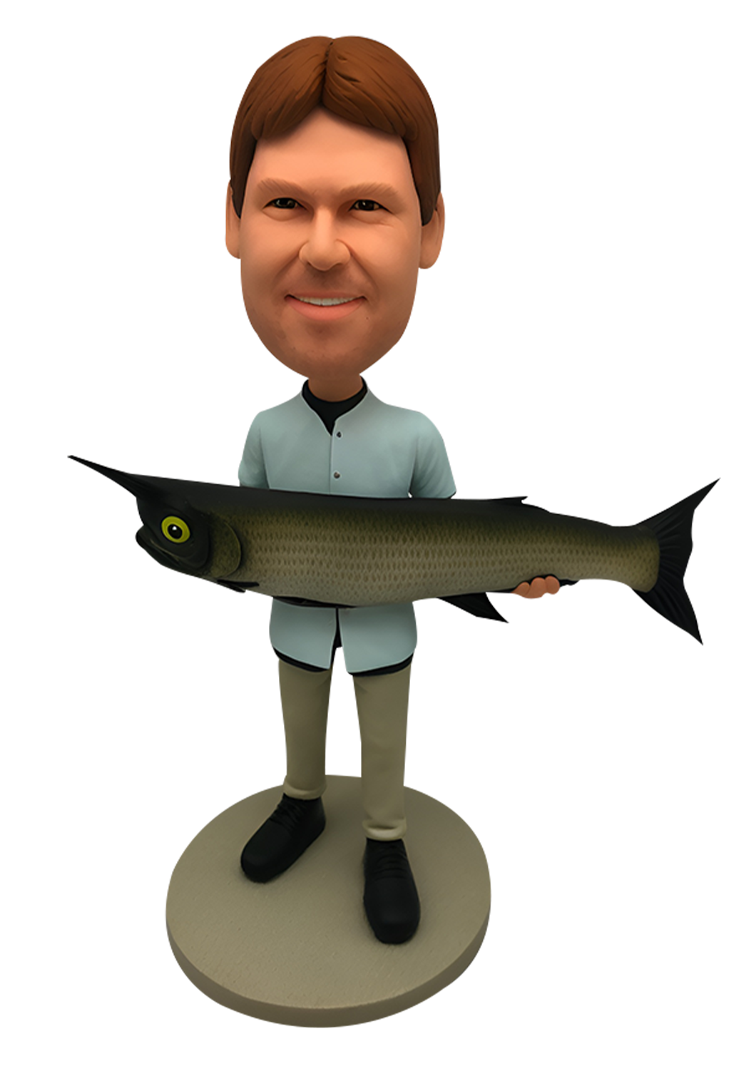 Custom Fisher Bobblehead