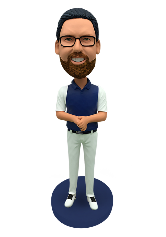 Custom Golfer Bobblehead-2