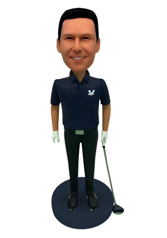 Custom Golfer Bobblehead-4