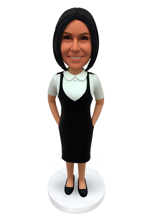 Custom Maid Bobblehead-2