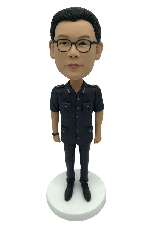 Custom Policeman Bobblehead