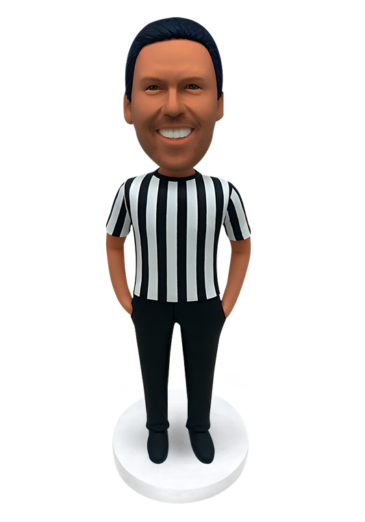 Custom Referee Bobblehead