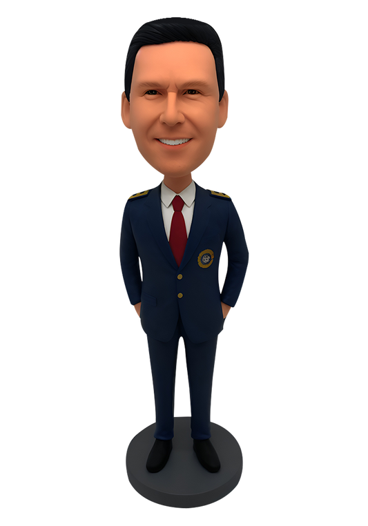 Custom Waiter Bobblehead-3