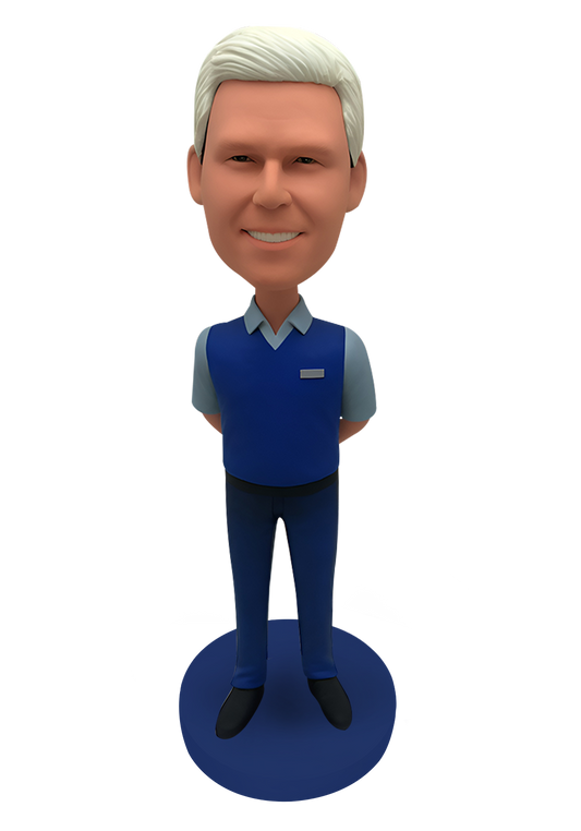 Custom Waiter Bobblehead-5