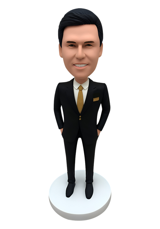 Custom Waiter Bobblehead-7