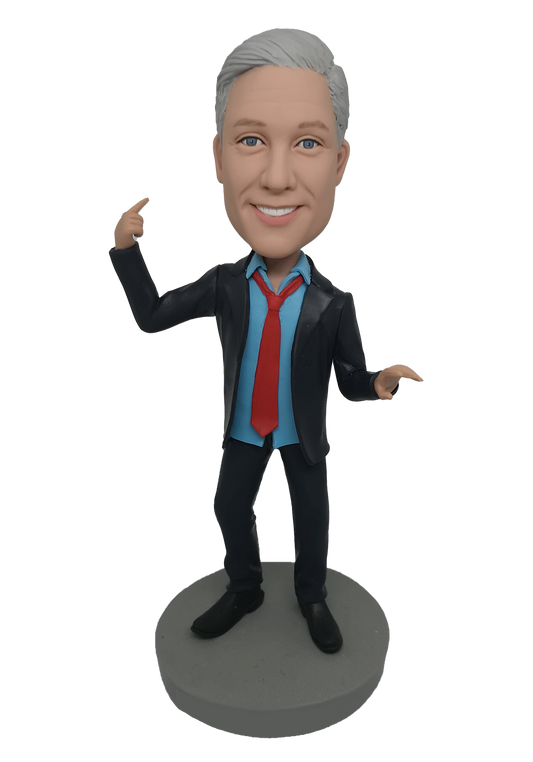 Dancing Business Man Custom Bobblehead