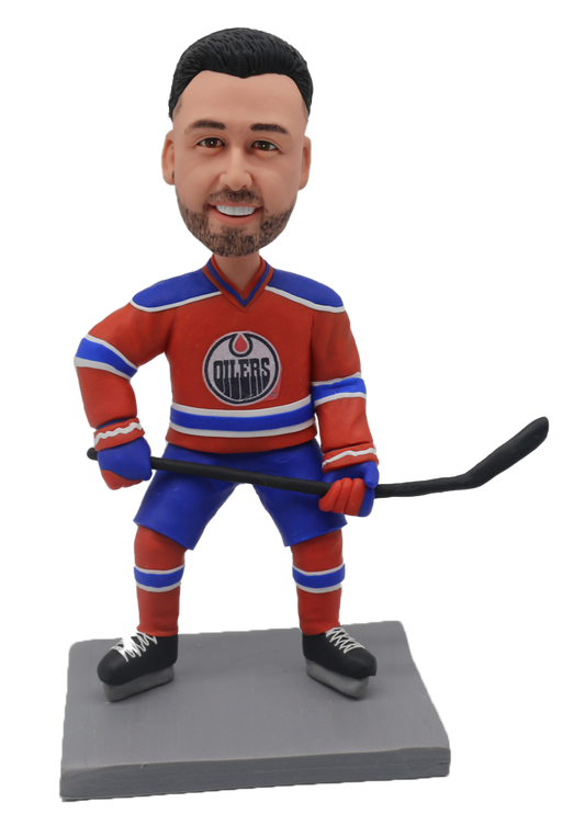 Edmonton Hockey Buddy Custom Bobblehead