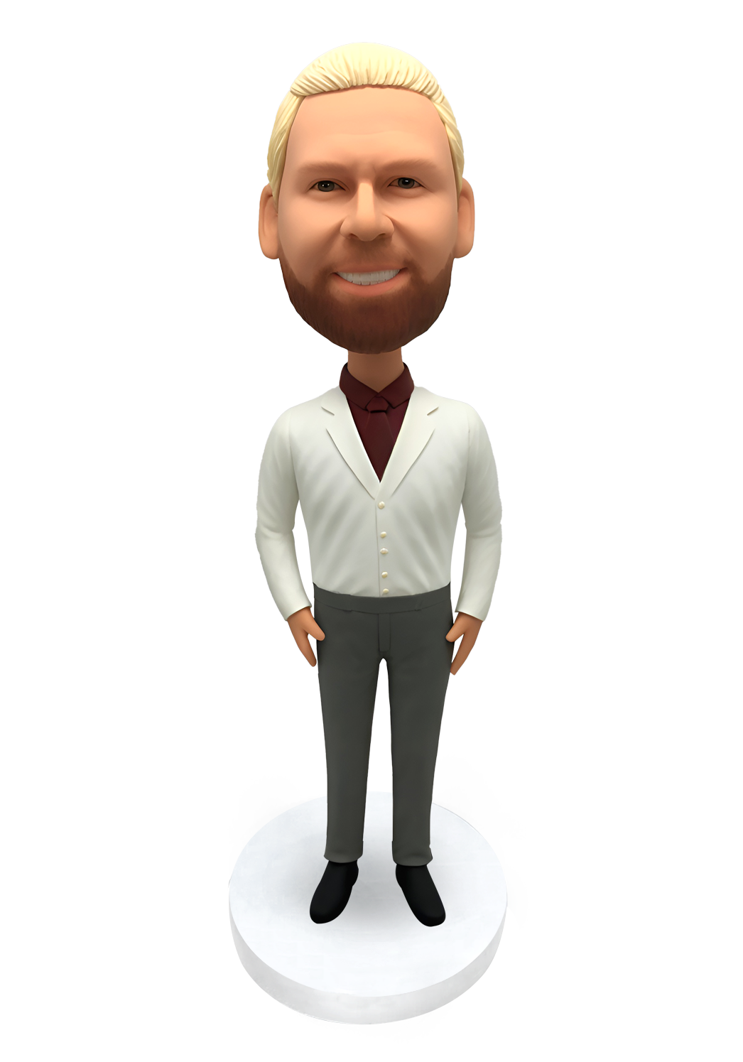 Fashional Man Custom Bobblehead-10