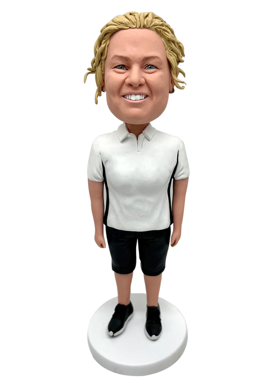 Female Coach Custom Bobblehead