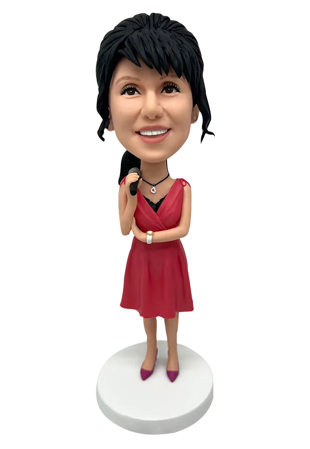 Female Singer Custom Bobblehead – xbobble