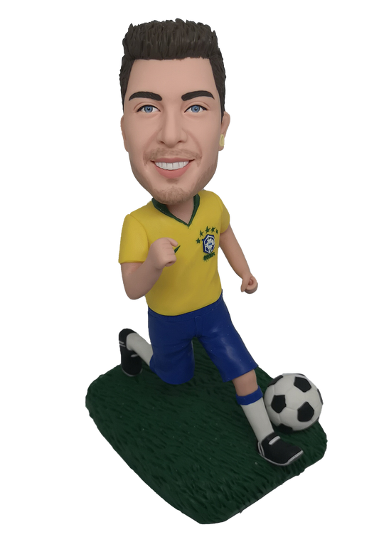 Football Player Custom Bobblehead-2