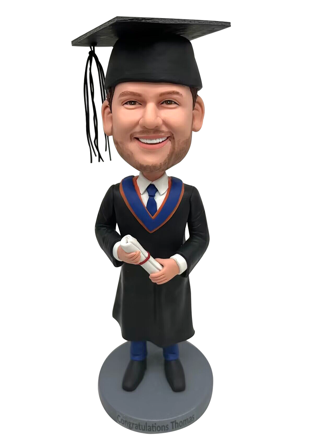 Graduation Man Custom Bobblehead