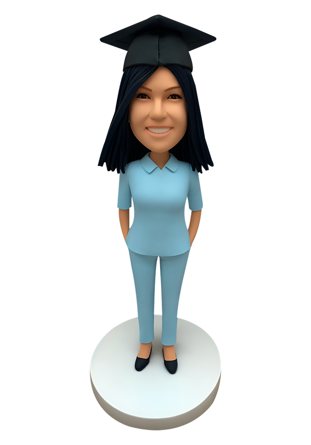 Nurse Graduation Custom Bobblehead-1