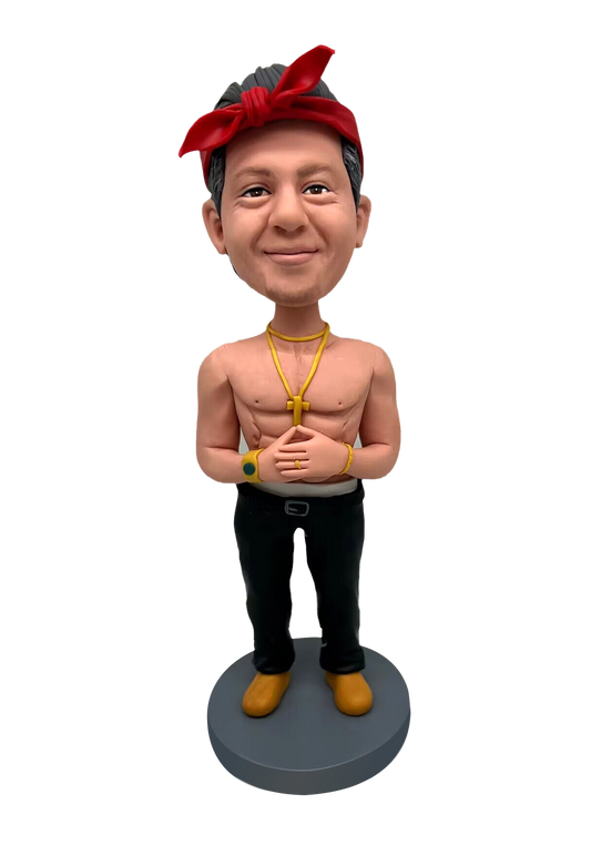 Hiphop Rapper Custom Bobblehead