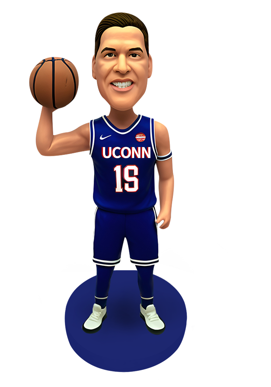 Huskies Basketball Buddy Custom Bobblehead-3