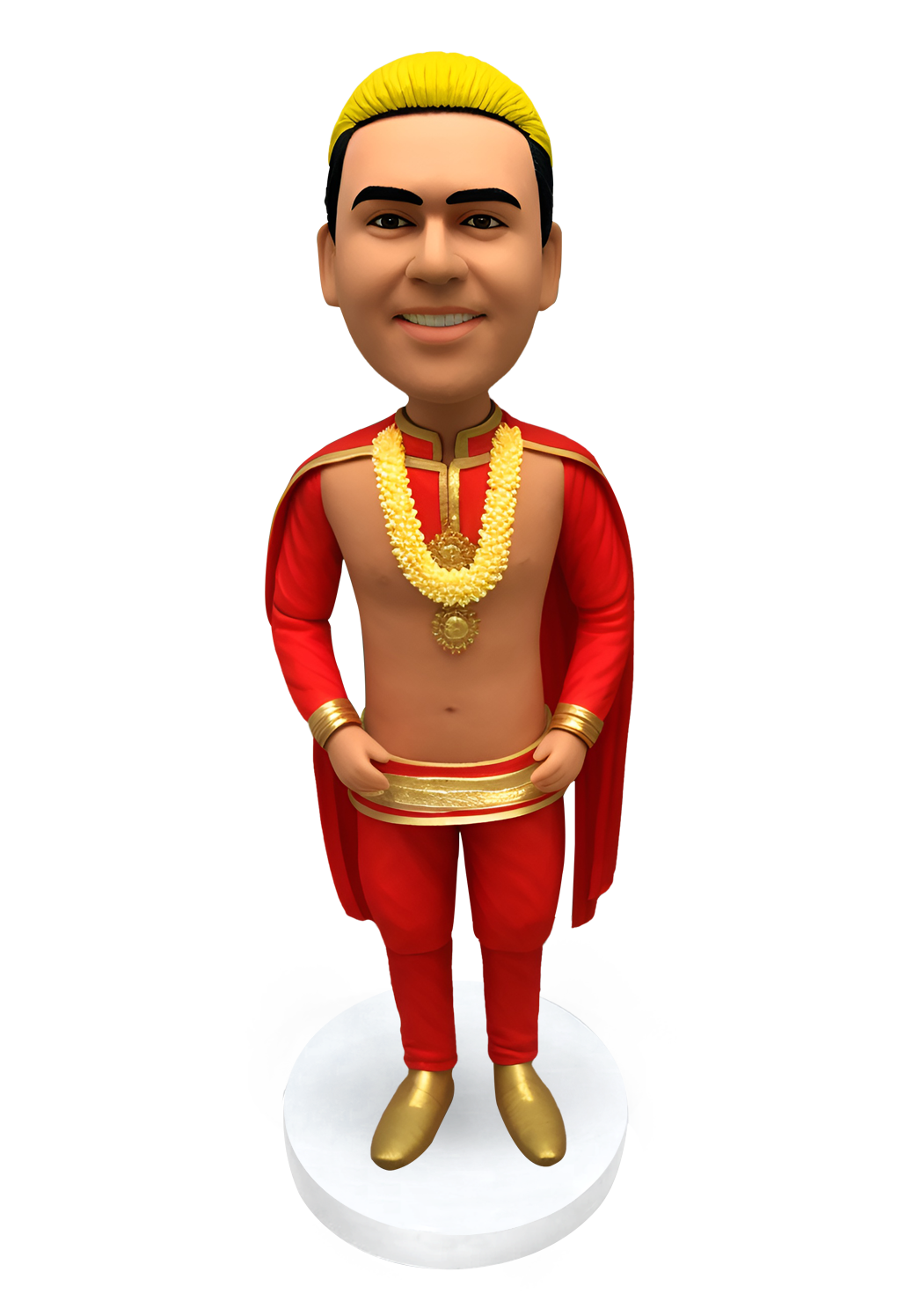 Indian Outfit Custom Bobblehead-19