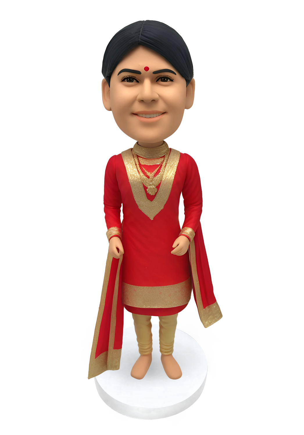 Indian Outfit Custom Bobblehead-6