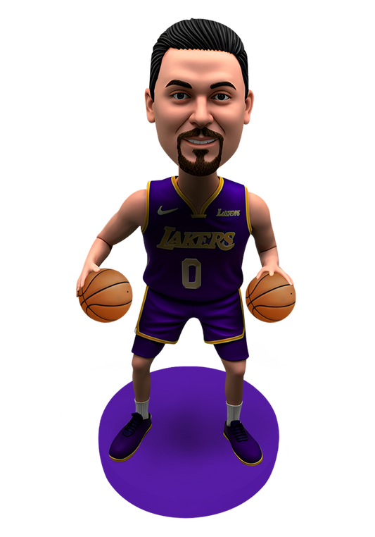Lakers Basketball Buddy Custom Bobblehead