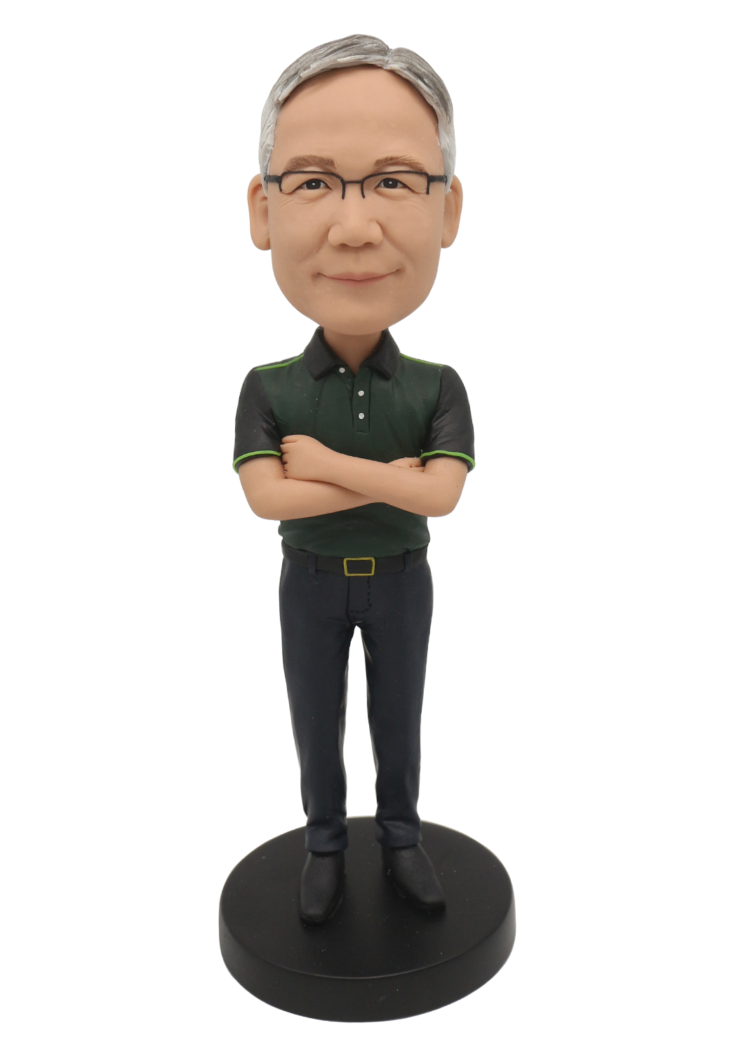 Manager In Polo Custom Bobblehead