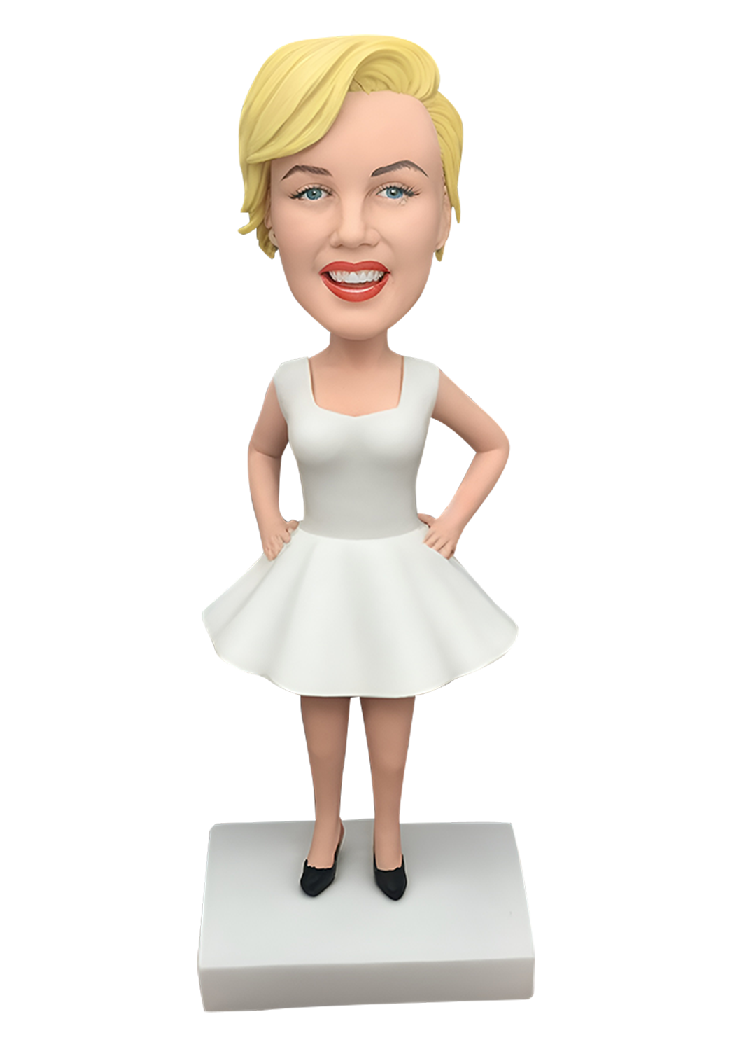 Marilyn Monroe Style Custom Bobblehead-1
