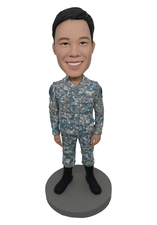 Military Uniform Custom Bobblehead