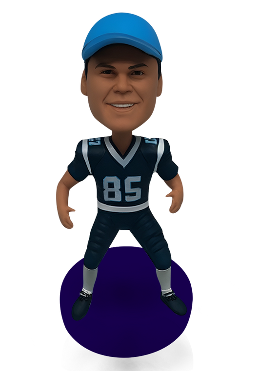 Panthers Football Buddy Custom Bobblehead-1