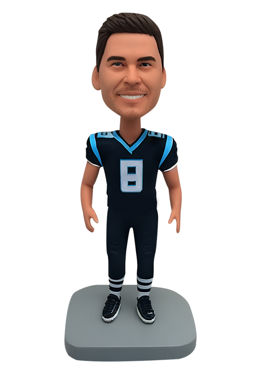 Panthers Football Buddy Custom Bobblehead-2