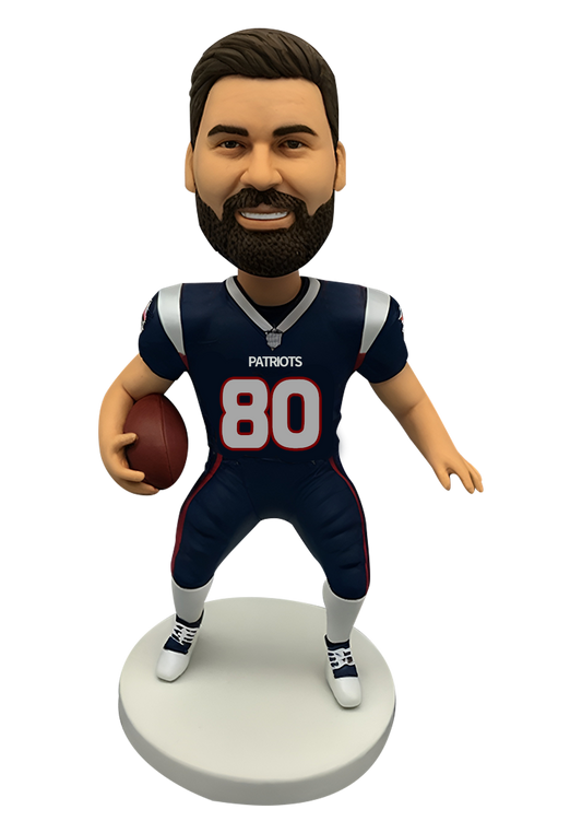 Patriots Football Buddy Custom Bobblehead