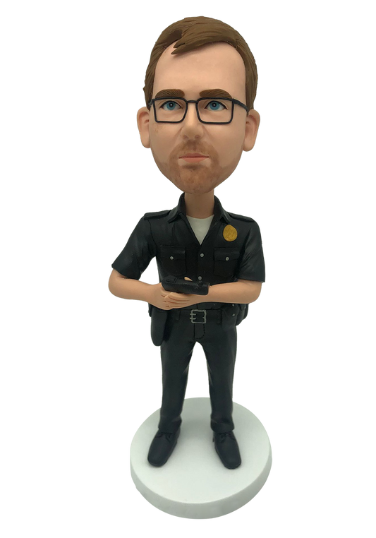 Police Officer Custom Bobblehead-1