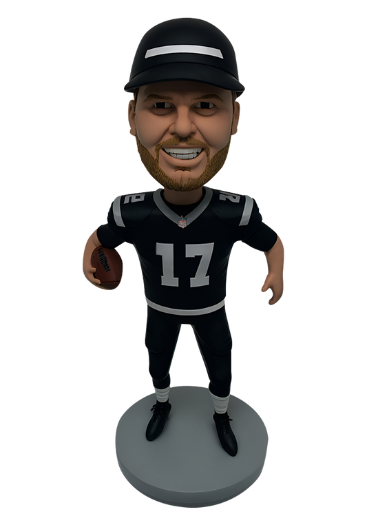 Raiders Football Buddy Custom Bobblehead