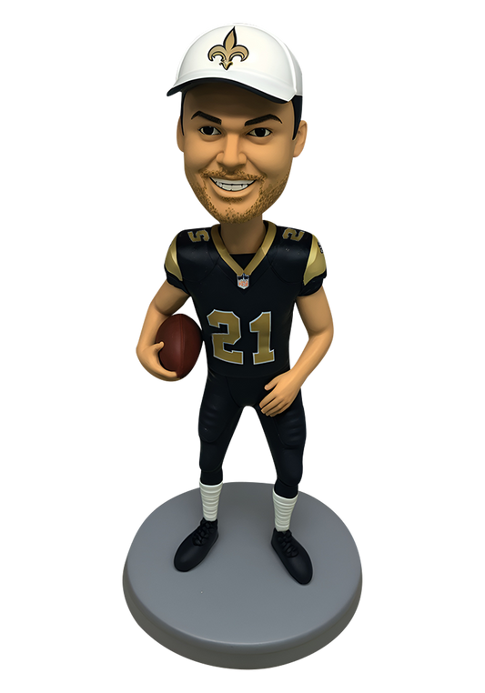 Saints Football Buddy Custom Bobblehead-2