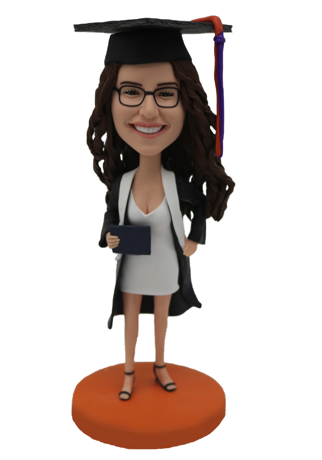 Sexy Graduation Girl Custom Bobblehead