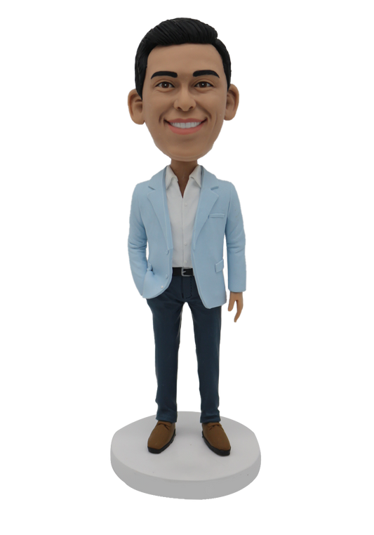 Smart Man Custom Bobblehead-1