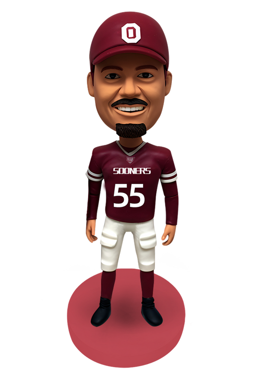 Sooners Football Buddy Custom Bobblehead-1