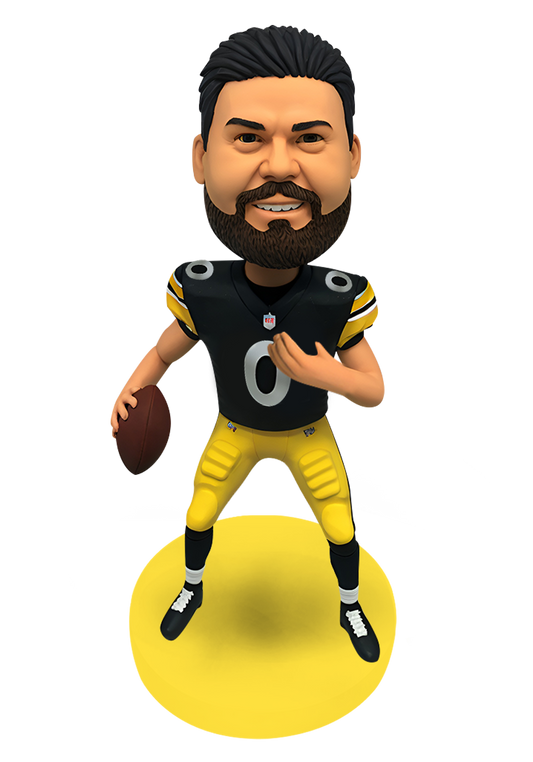 Steelers Football Buddy Custom Bobblehead