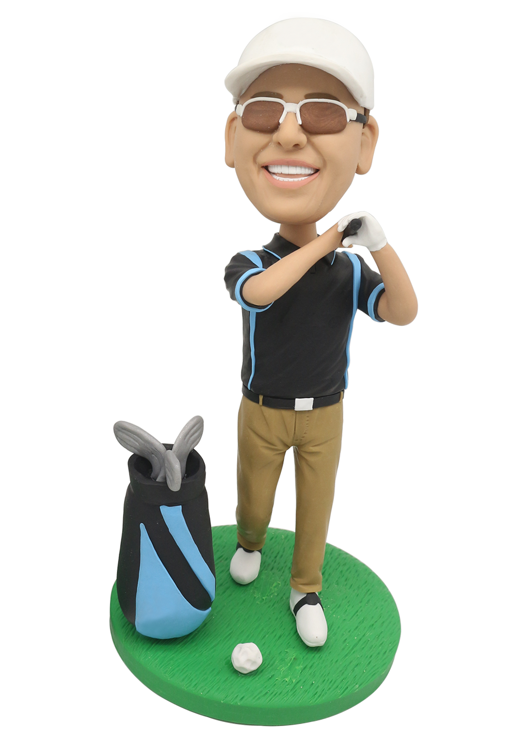 Swing Golfer Custom Bobblehead-2